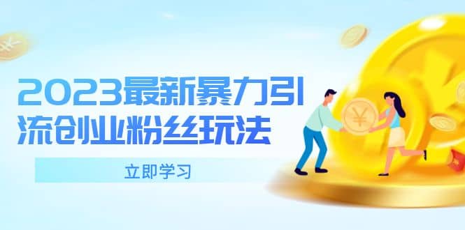 价值980的2023最新暴力引流创业粉丝玩法，单日被动引流50+创业粉【揭秘】_在线视频课程下载-51分享网