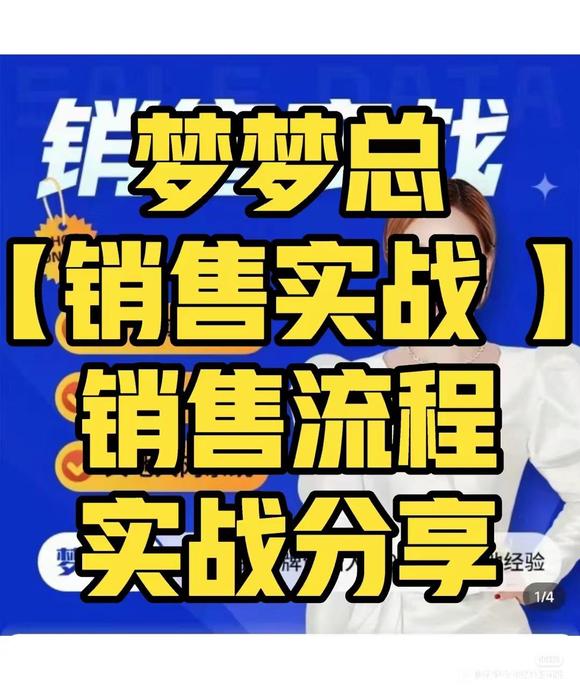 梦梦总-销售心法-销售落地实战分享_在线视频课程下载-51分享网