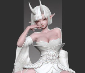 zbrush和服二次元角色案例教学_在线视频课程下载-51分享网