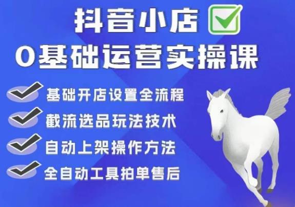 百宝电商-抖店22期120节完整百宝电商课程_在线视频课程下载-51分享网