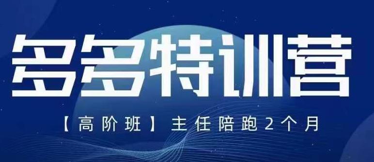 图片[1]_在线视频课程下载-纪主任·5月最新多多特训营高阶班，玩法落地实操，多多全掌握_在线视频课程下载-51分享网