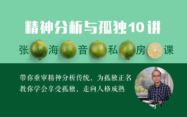 张海音私房课:为孤独正名走向人格成熟精神分析与孤独10讲音频课_在线视频课程下载-51分享网