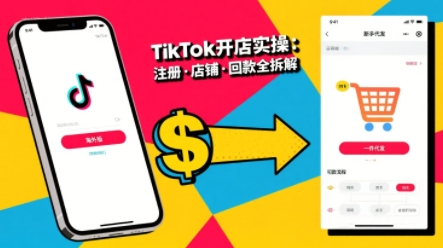 大熊跨境·TikTok从开店到投流的进阶课，从基础实操到高阶技巧一网打尽_在线视频课程下载-51分享网