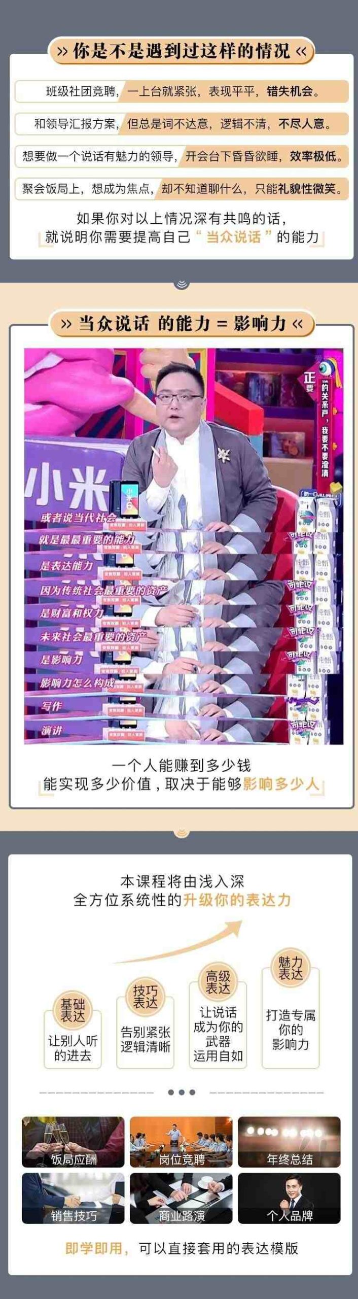 纯干货30天搞定当众说话口才技巧_在线视频课程下载-51分享网