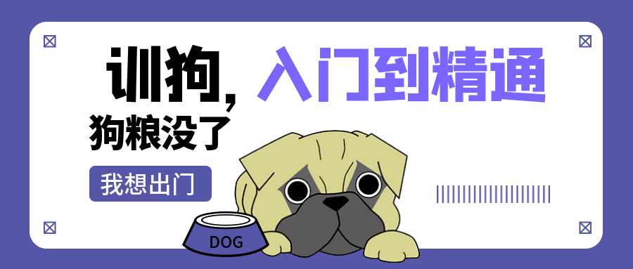 训狗初级中级高级 入门到精通视频课程_在线视频课程下载-51分享网