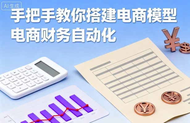 手把手教你搭建电商模型-电商财务自动化_在线视频课程下载-51分享网