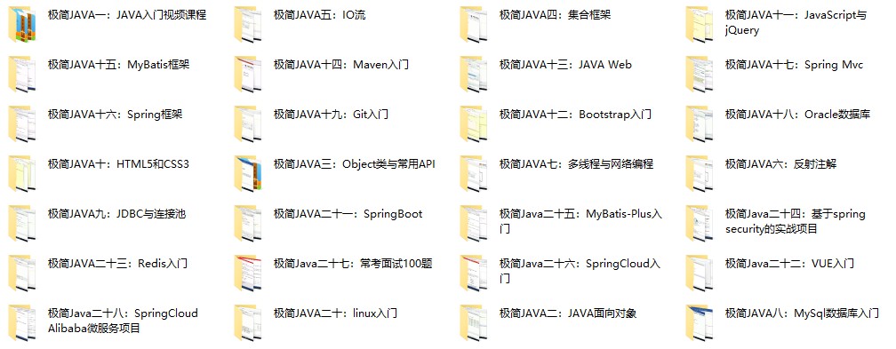 图片[2]_在线视频课程下载-零基础极简JAVA学习专题（价值2382元）_在线视频课程下载-51分享网