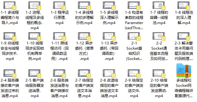 C#多线程和Socket网络编程精讲_在线视频课程下载-51分享网