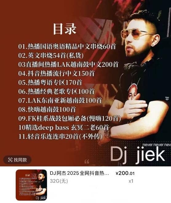 DJ阿杰2025全网抖音热播车载DJ精选音乐_在线视频课程下载-51分享网